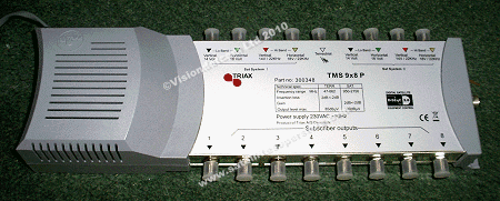 9 in and 8 out multiswitch