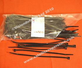 Cable ties.