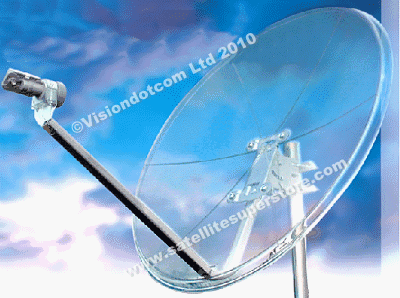 85cm Clear dish