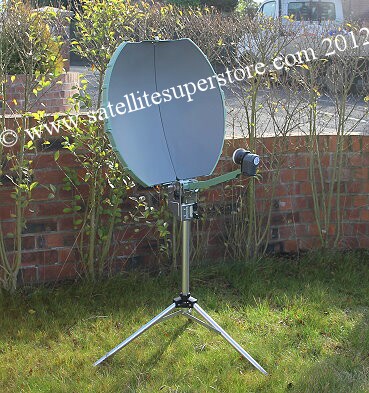Rockdale folding 60cm dish with LNB