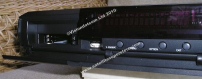 Kathrein UFS 910 cam slots and USB