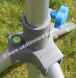 Maxview Precision 65cm twin LNB dish kit