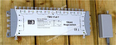 17 in and 8 out Multiswitch