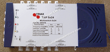 5 in and 24 out Multiswitch