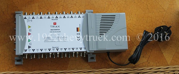 Triax 5 input powered multiswitches