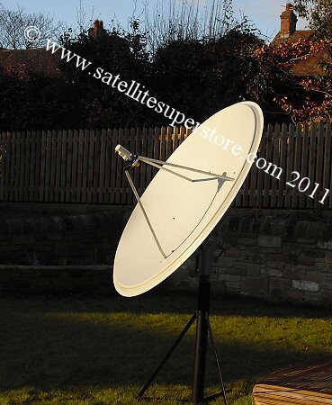 Heavy duty and larger motorised dishes