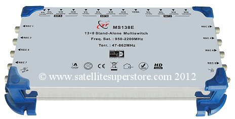 Primesat 13 input, 8 output multiswitch