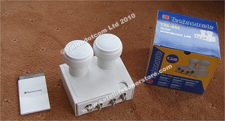 6 degree quad monoblock