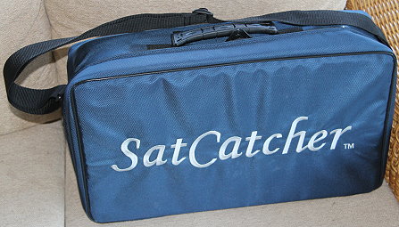 Satcatcher padded bag