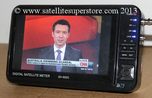 Sathero SH-500G satellite meter.