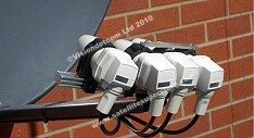 3 and 4 sat dish kits