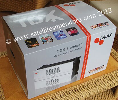 Triax TDX professional digital headend.