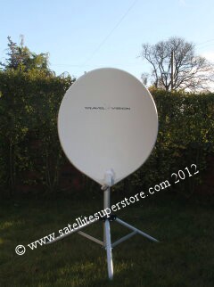Travel Vision Automatic Dish with Tripod