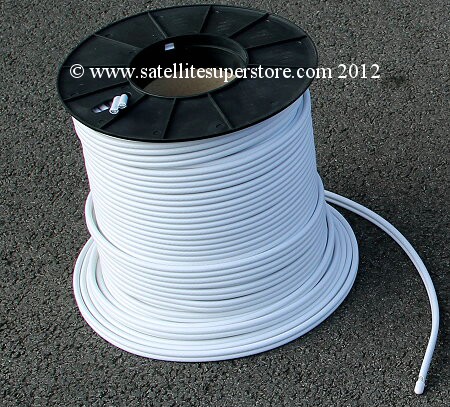 100m reel of twin LNB cable.