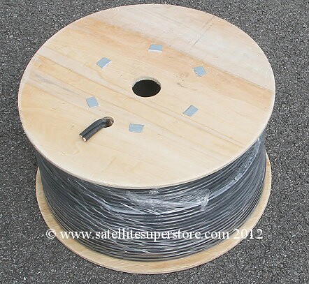 125m reel of twin LNB cable.