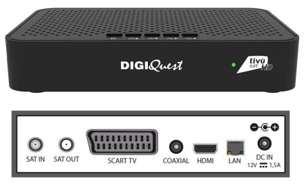 Tivusat HD Receiver and Card.