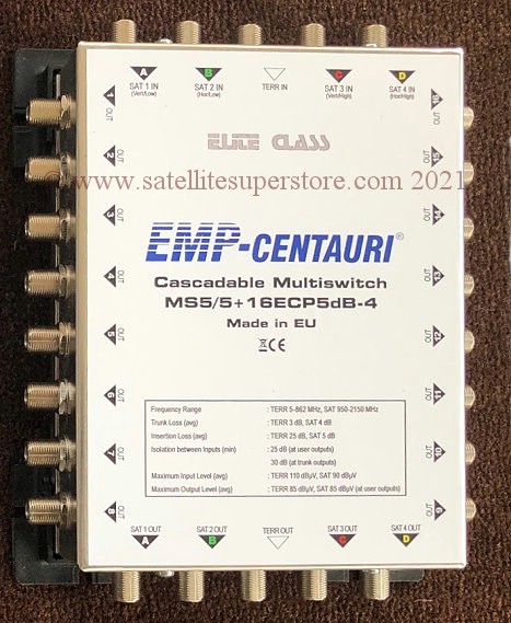 EMP-Centauri 5 input Cascade multiswitches