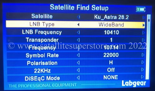 Labgear Combo satellite meter