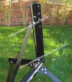 1.8m ground stand for motorised 1.8m dish