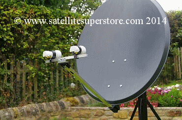 Holds up to 3 LNBs Multi-LNB Holder for All Satellite Dishes Hotbird 