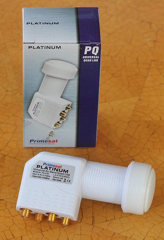 Primesat Platinum Quad LNB