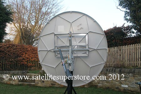 Primesat polar mount for Raven 1.2m dish