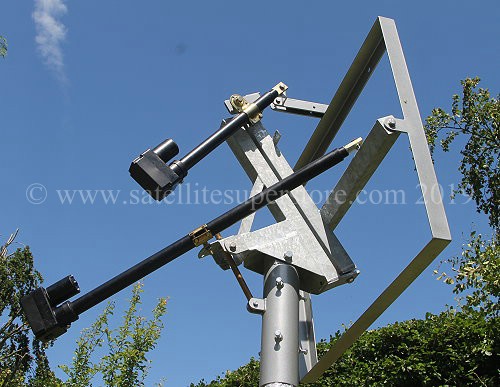 Primesat Inclined Orbit Polar Mount for Raven 2.4m dish