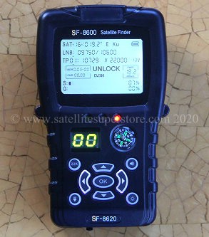 SF8600 Satellite Meter.