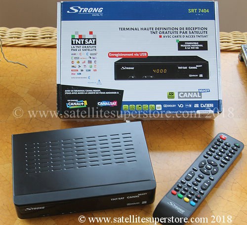 TNTSAT HD satellite receiver for 19 East with card