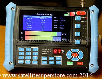 Professional Satellite and Terrestrial Combo Meters