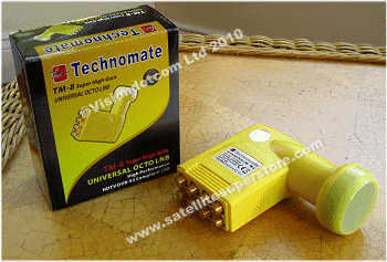 Technomate 0.1dB 8 output LNB