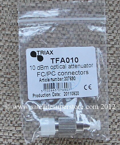 5m Global Optical fibre attenuator