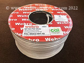 Webro WF100 Cable. Reels
