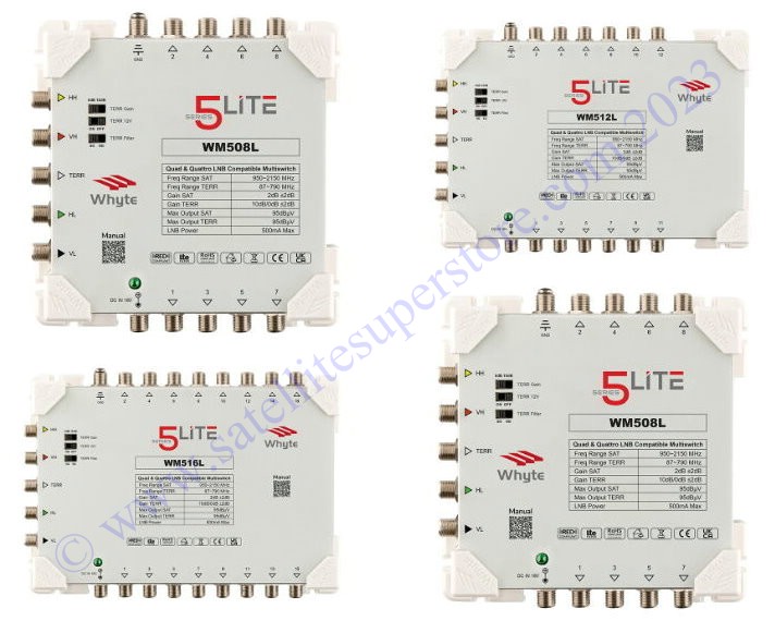 5 in and 32 out multiswitch